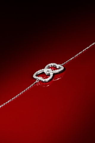 Bracelet Akam - Or blanc et diamants