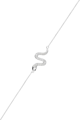 Bracelet Matadi - Or blanc, diamants et saphirs