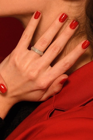 Bague Dazzling - Or blanc et diamants