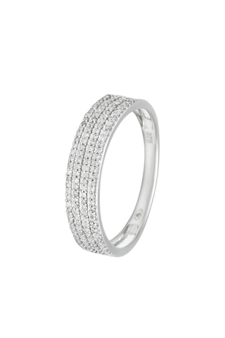 Bague Starry night - 
Or blanc et diamants