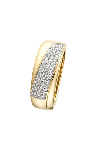 Anel Chiya Ouro amarelo e diamantes