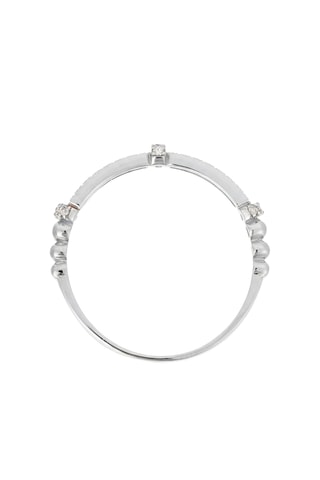 Bague - Or blanc et diamants