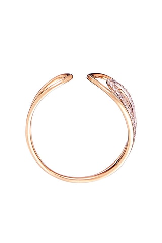 Bague Enlacés - Or jaune et diamants