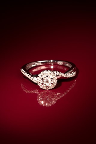Bague Mon Idéal - Or blanc et diamants