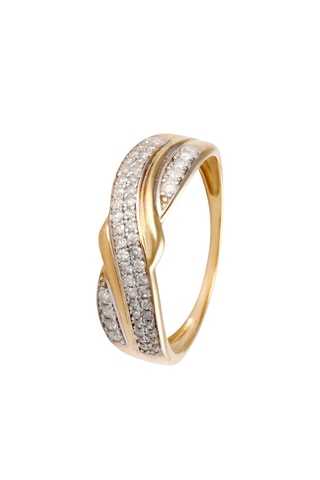 Bague Éclat de Rêve - Or jaune et diamants