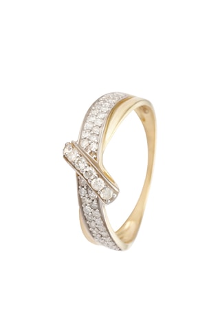 Bague Trésor Caché - Or jaune et diamants