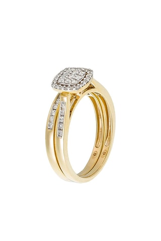Anel Mon Vœu le plus cher Ouro amarelo e diamantes