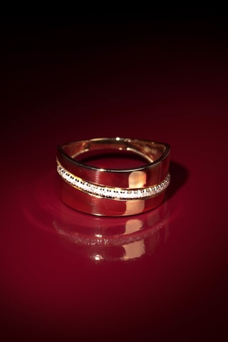 Anel Madison Ouro amarelo e diamantes