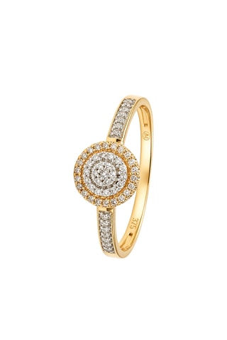 Bague Lucinda - 
Or jaune et diamants