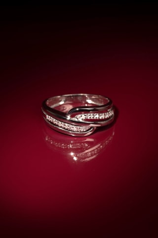 Bague Sumatra - Or blanc et diamants