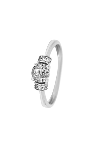 Bague Serenade - Or blanc et diamants