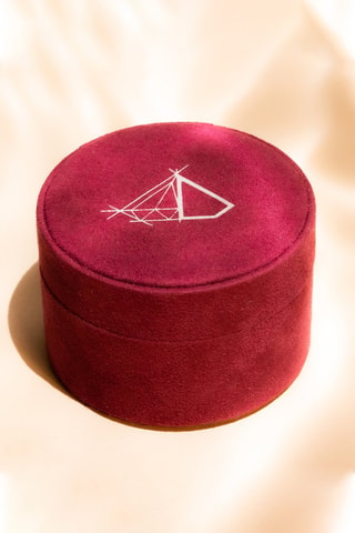 Anel Prasiolite Unique Ouro amarelo e ametista
