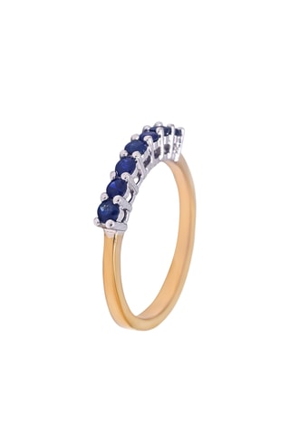 Bague Lovenia - Or jaune et saphirs