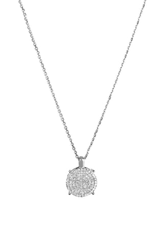 Pendentif Sublissime - Or blanc et diamants