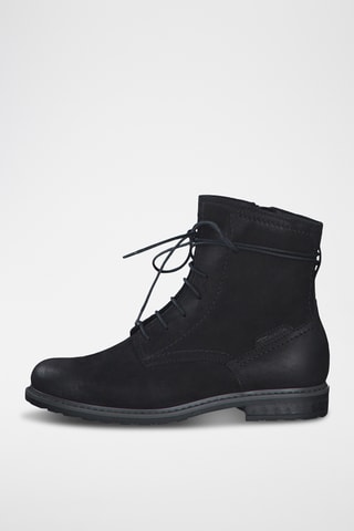 Bottines en nubuck - Noir