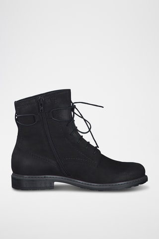 Bottines en nubuck - Noir