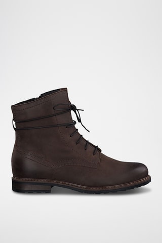 Bottines en cuir - Marron