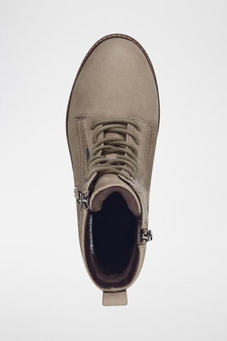 Bottines en cuir - Taupe