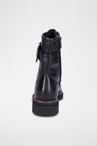 Bottines en cuir - Noir