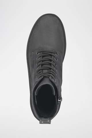 Bottines en nubuck - Gris foncé
