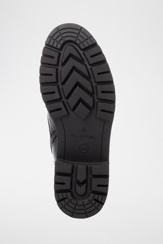 Bottines en cuir - Noir