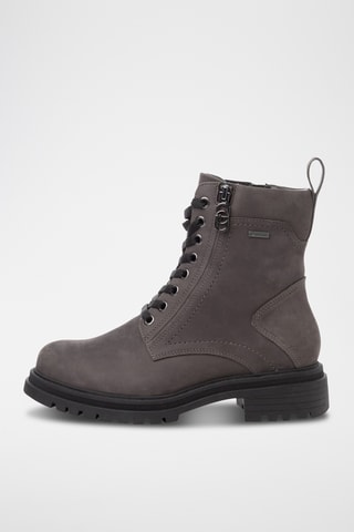Bottines en cuir - Gris