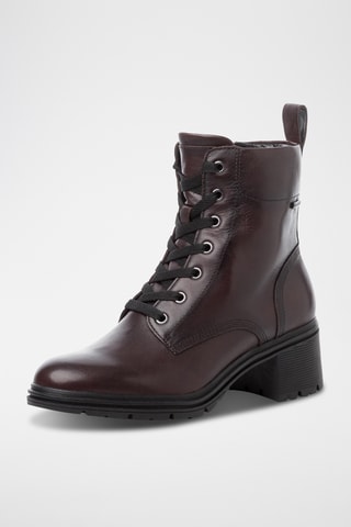 Bottines en cuir - Marron