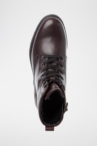 Bottines en cuir - Marron