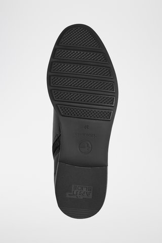 Bottines en cuir - Noir