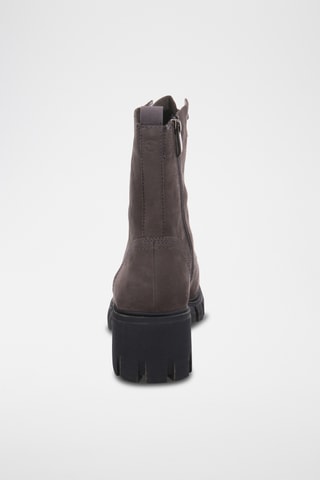 Bottines en nubuck - Taupe