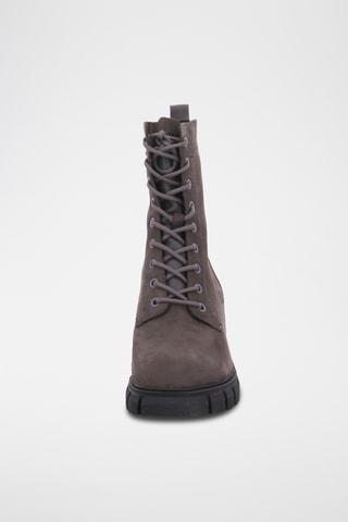 Bottines en nubuck - Taupe