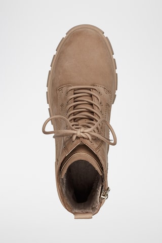 Bottines en cuir - Beige