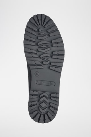 Bottines Chelsea en cuir - Gris foncé
