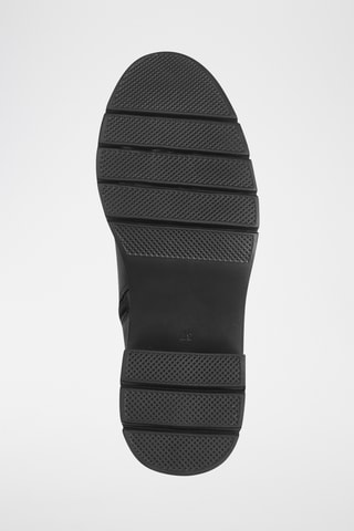 Bottines en cuir - Noir