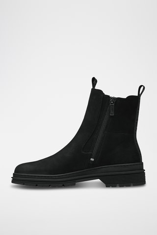 Bottines en nubuck - Noir