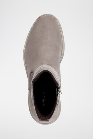 Bottines en cuir - Taupe