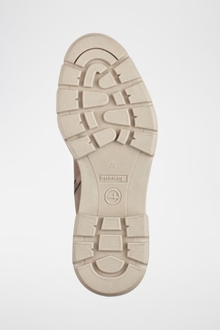 Bottines en cuir - Taupe