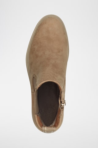 Bottines en nubuck - Beige