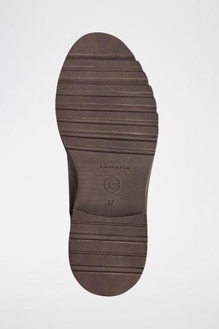 Bottines en cuir - Taupe