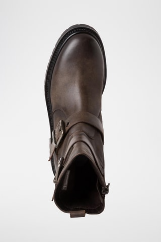 Bottines en cuir - Marron