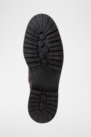 Bottines en cuir - Marron