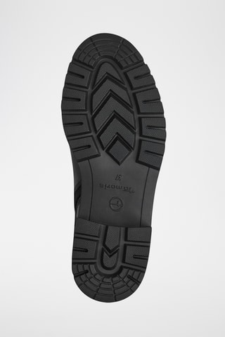 Bottines en cuir - Noir