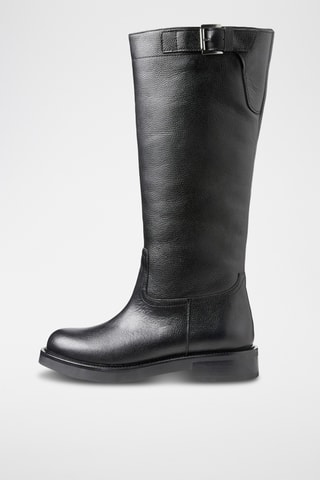Bottes en cuir - Noir
