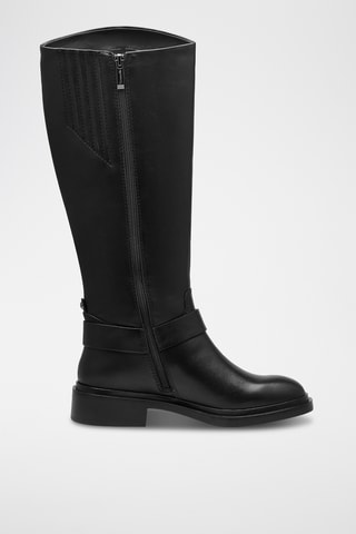 Bottes en cuir - Noir