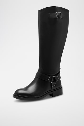 Bottes en cuir - Noir