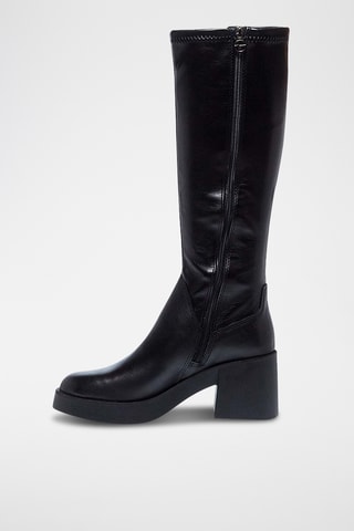 Bottes en cuir - Noir