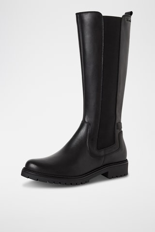 Bottes en cuir - Noir