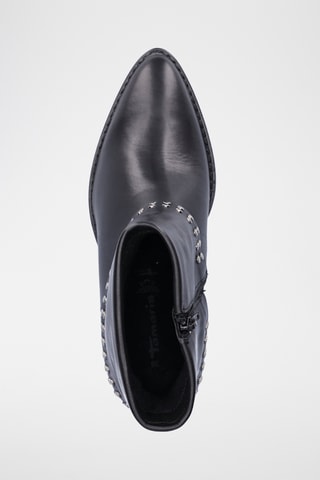 Bottines en cuir - Noir