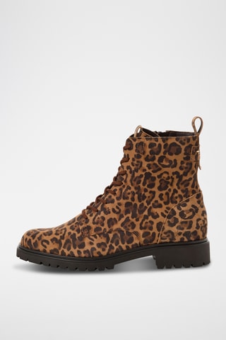 Bottines en cuir - Marron