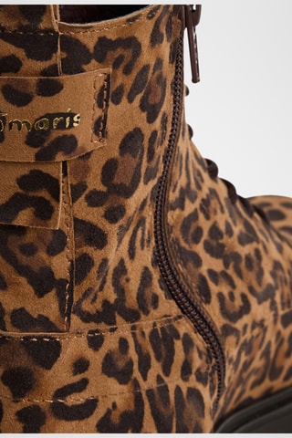 Bottines en cuir - Marron